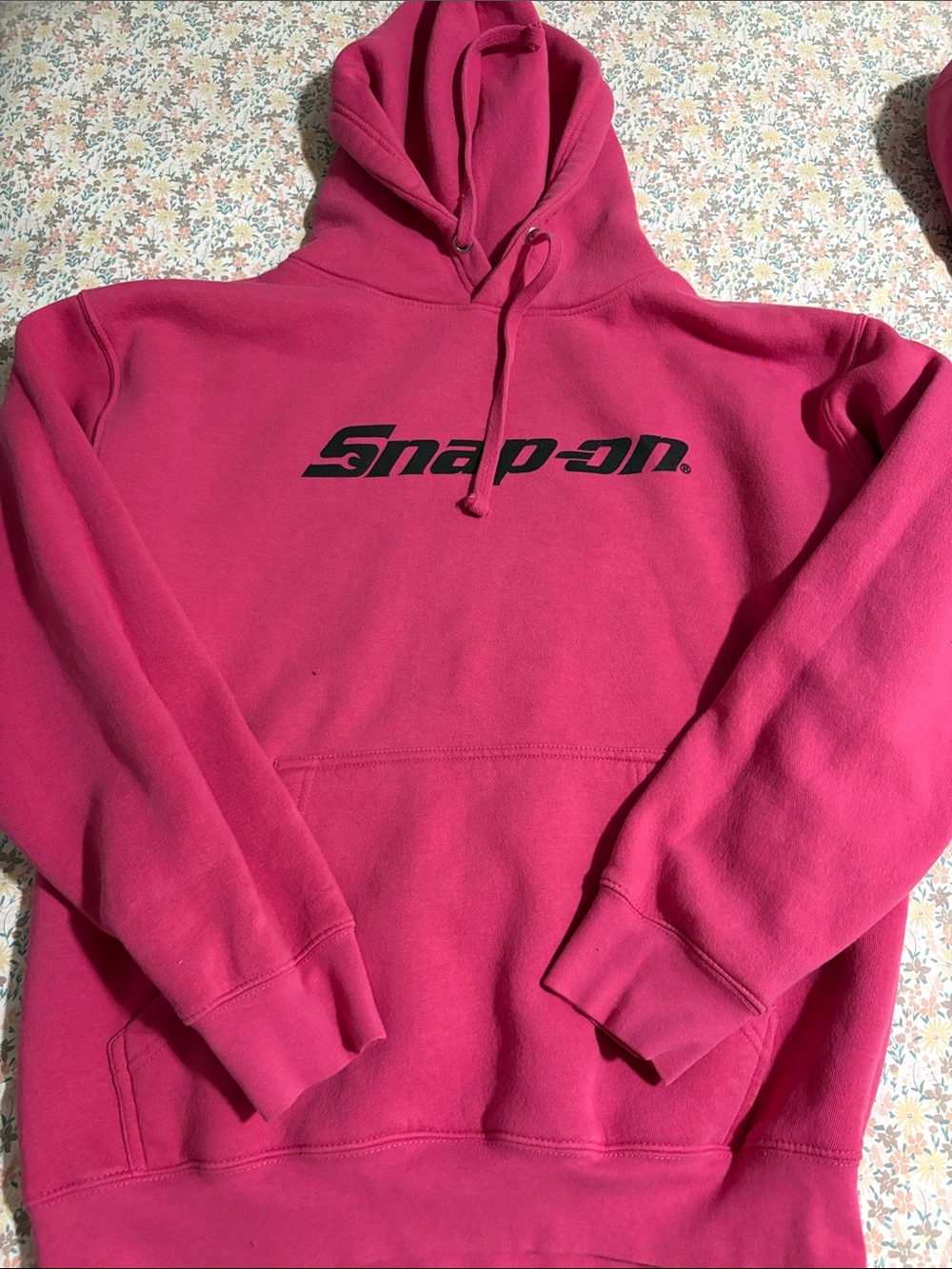 Snap-on Women's Hot Pink Logo Hoodie